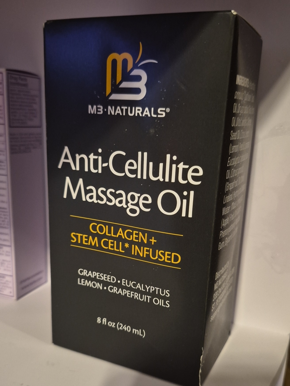 Anti-Cellulite Massage Oil - Black
